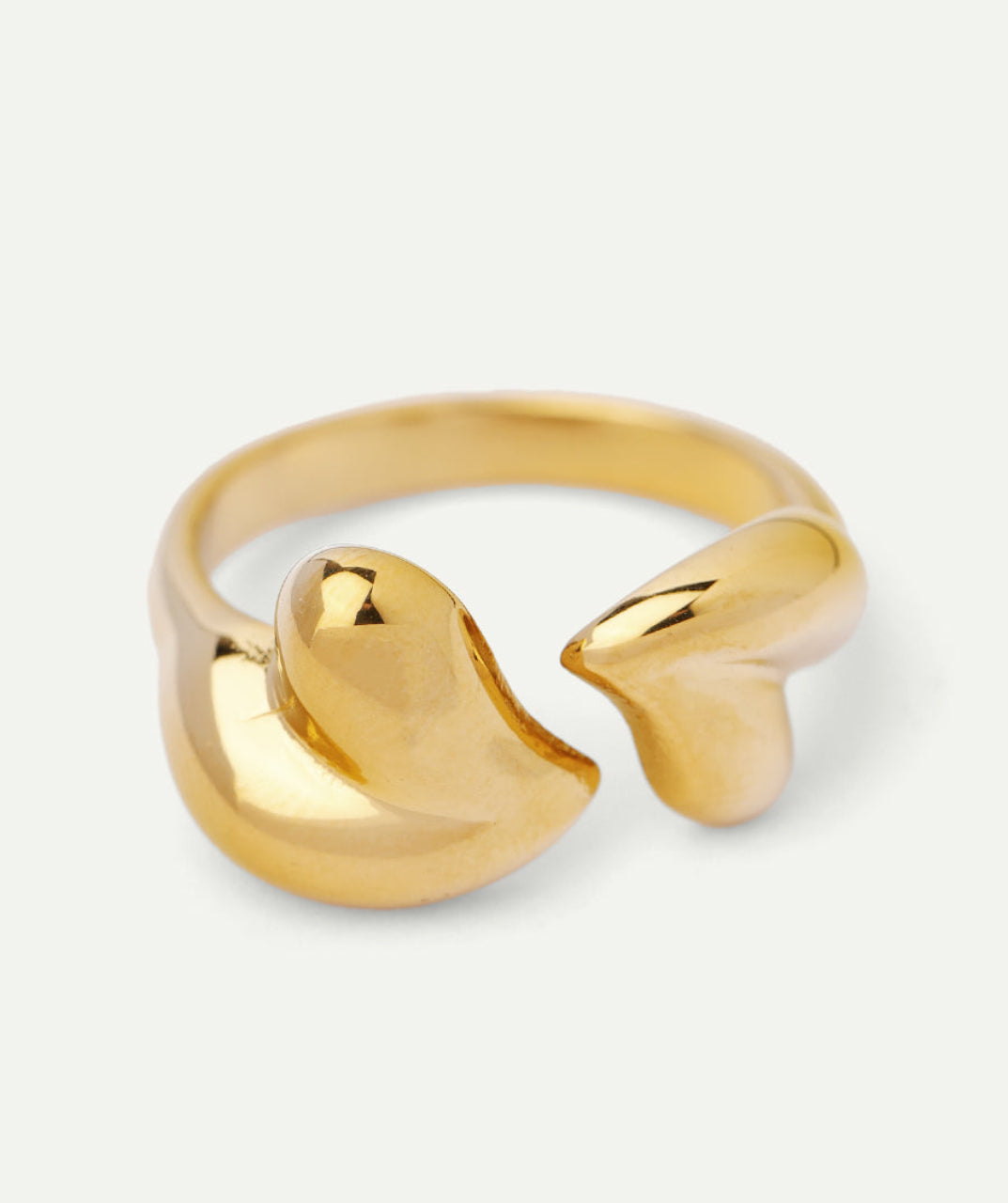 Heart Open Stackable Ring