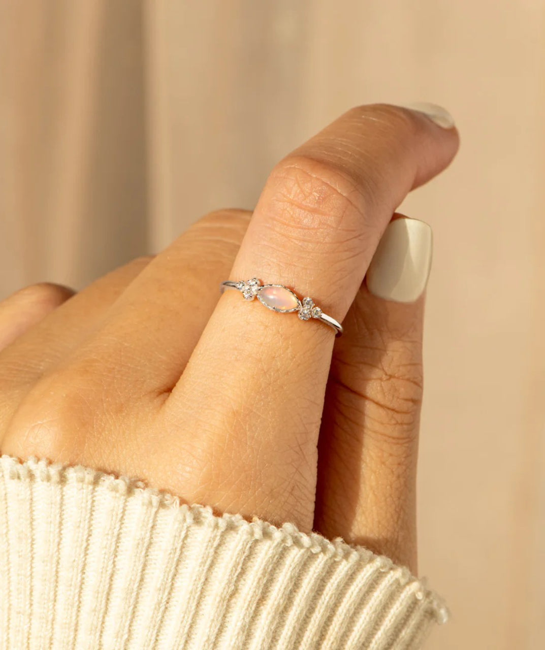 Opal Stackable Ring