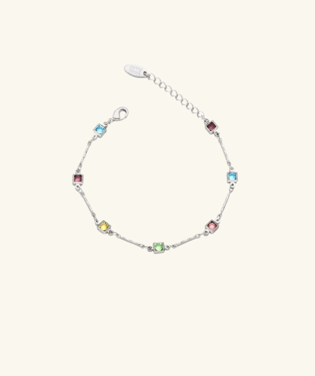 Exquisite Zircon Charm Bracelet