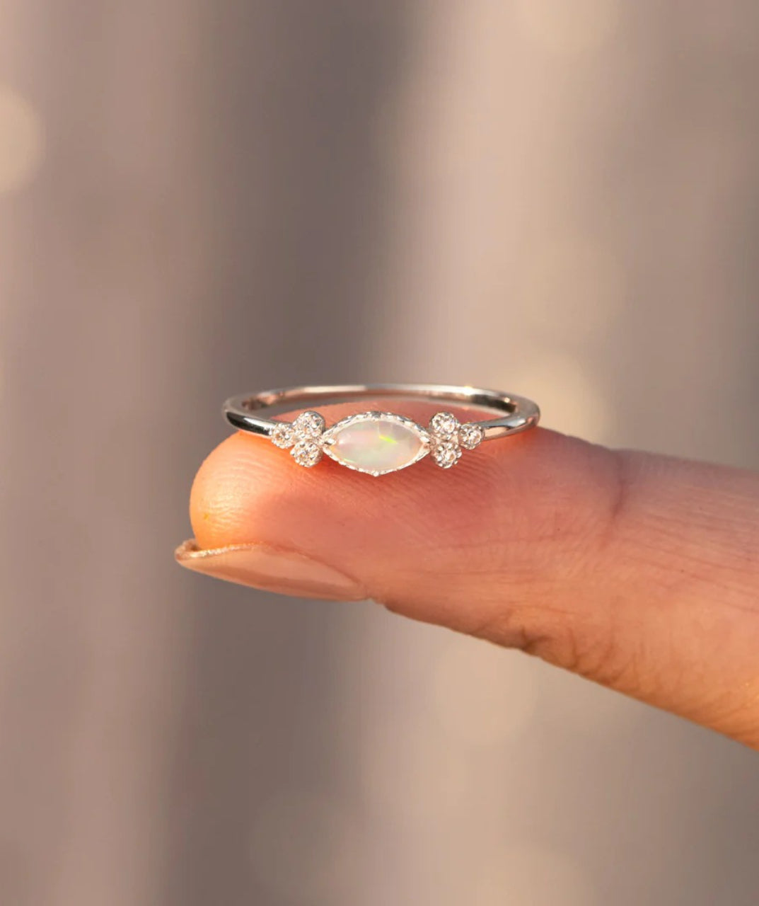 Opal Stackable Ring