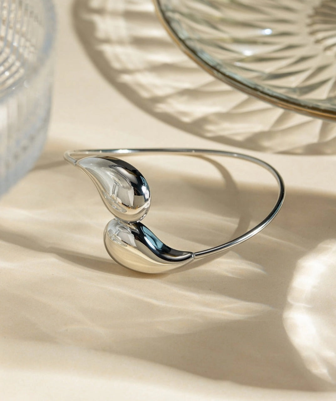 Drop Cuff Bangle