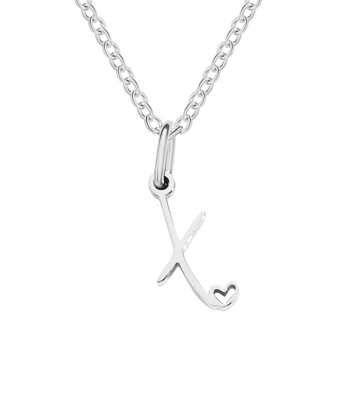 Letter Pendant Necklace