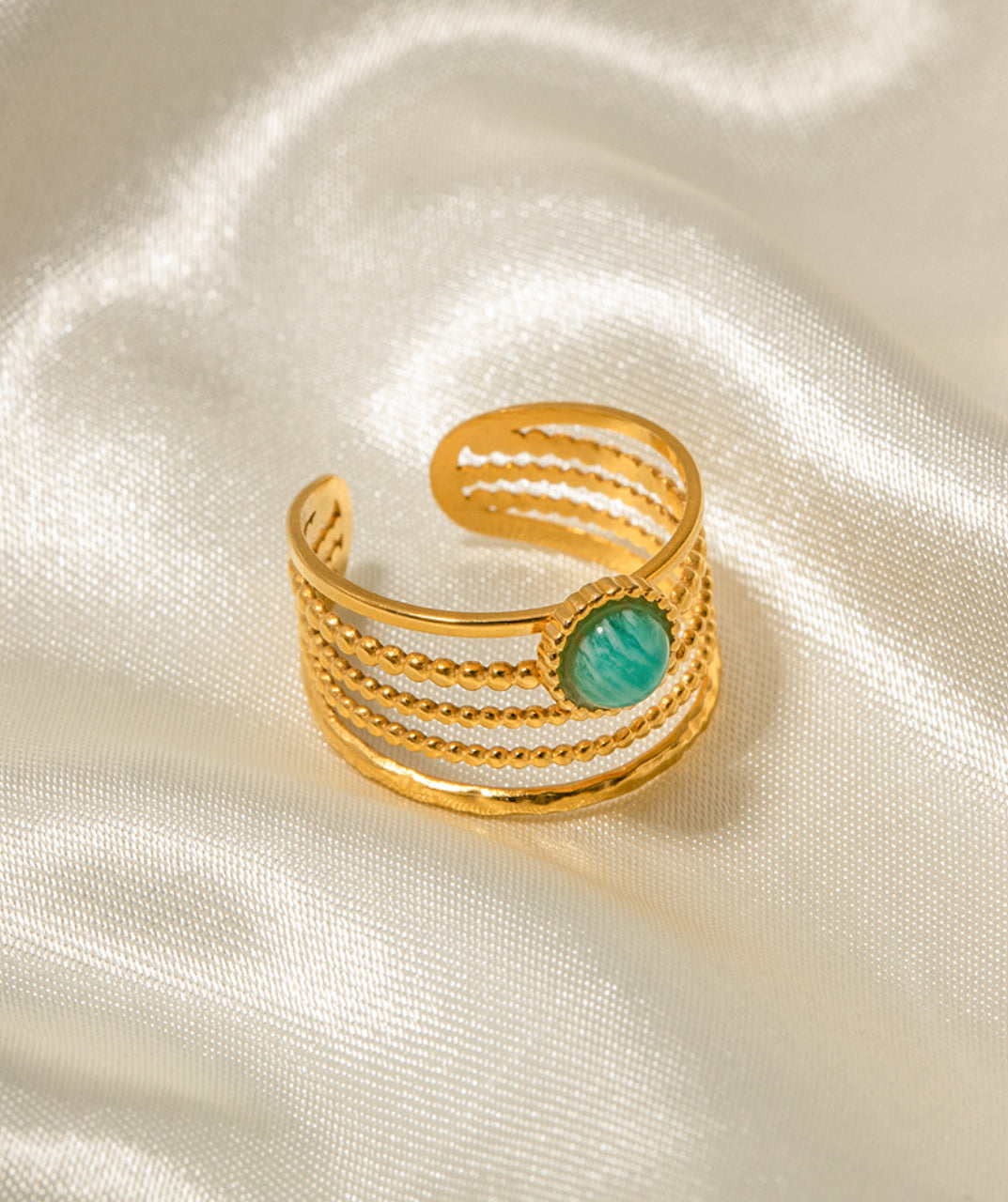 Layered Vintage Statement Ring