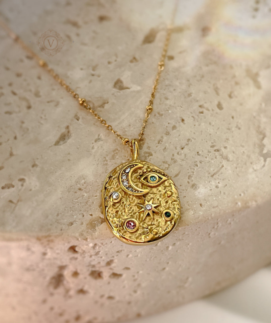 Celestial Pendant Necklace