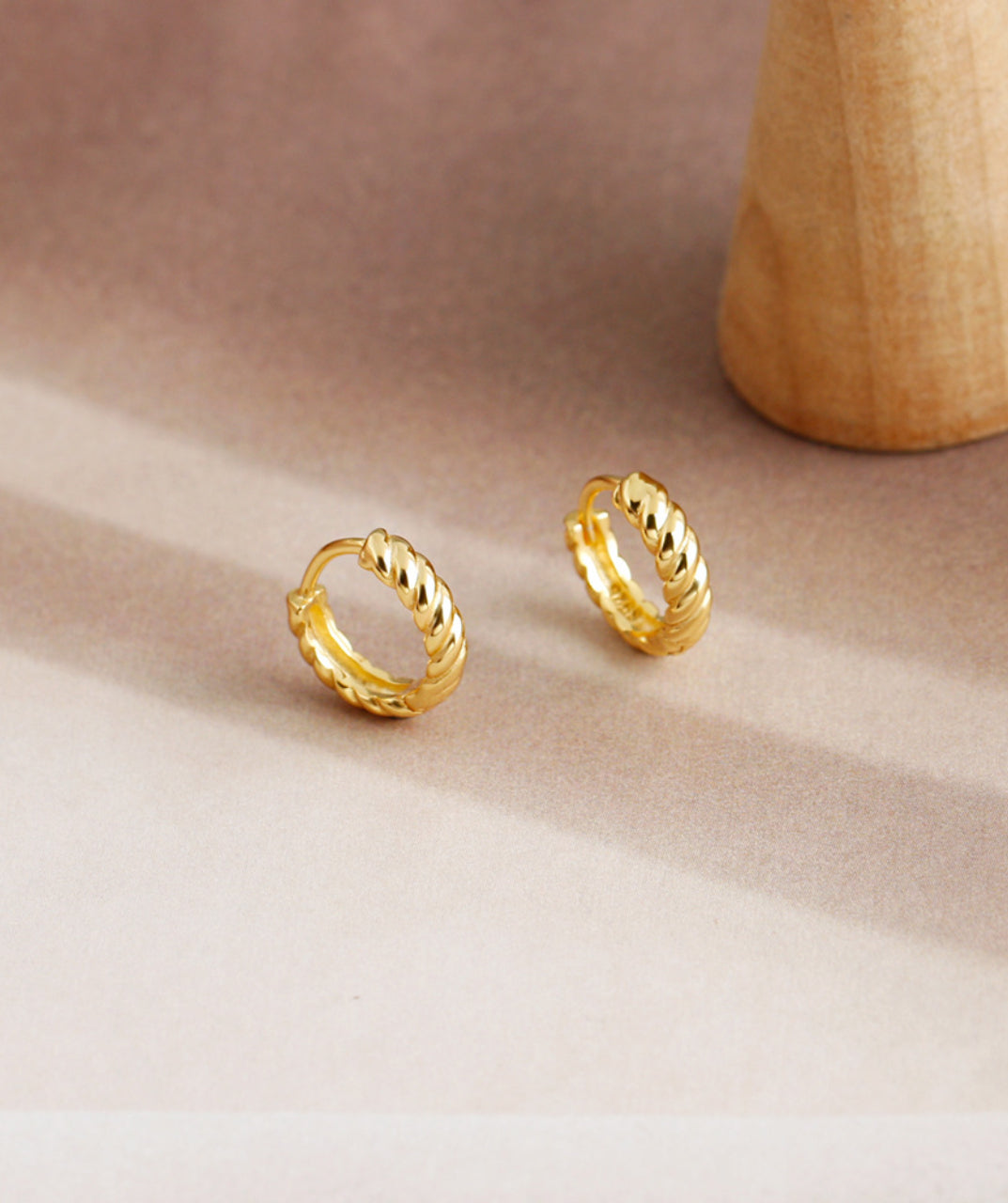 Twist Hoop Earrings