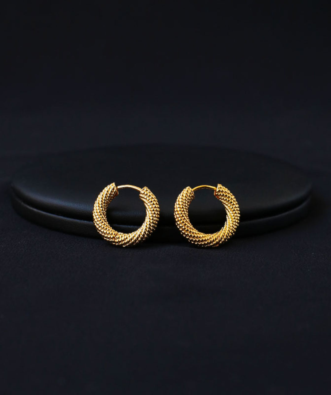 Helical Hoop Earrings