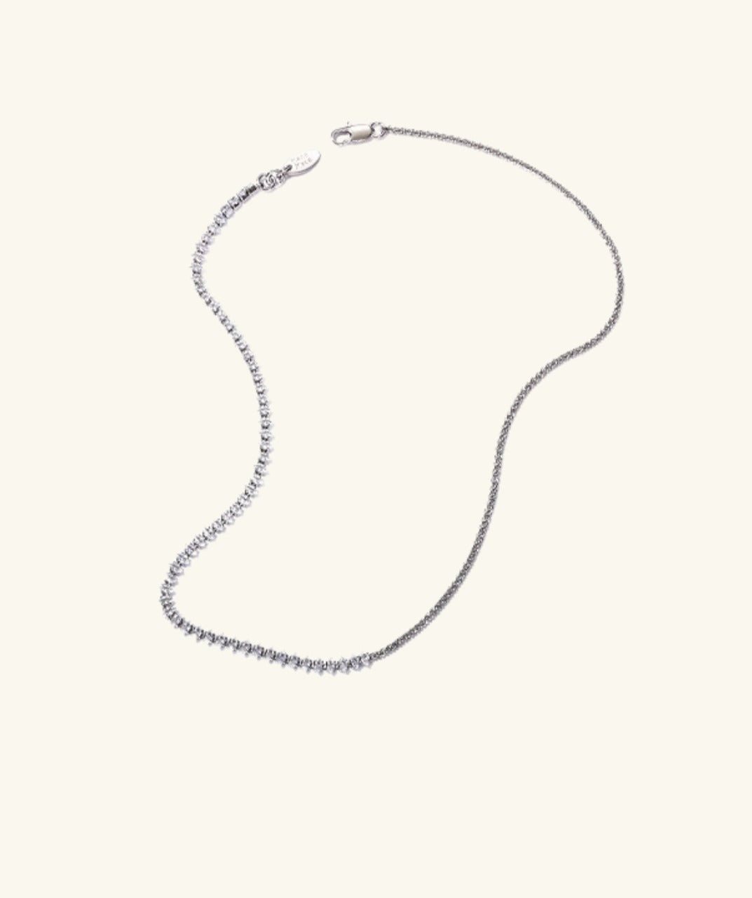 Diamond Splicing Chain Necklace