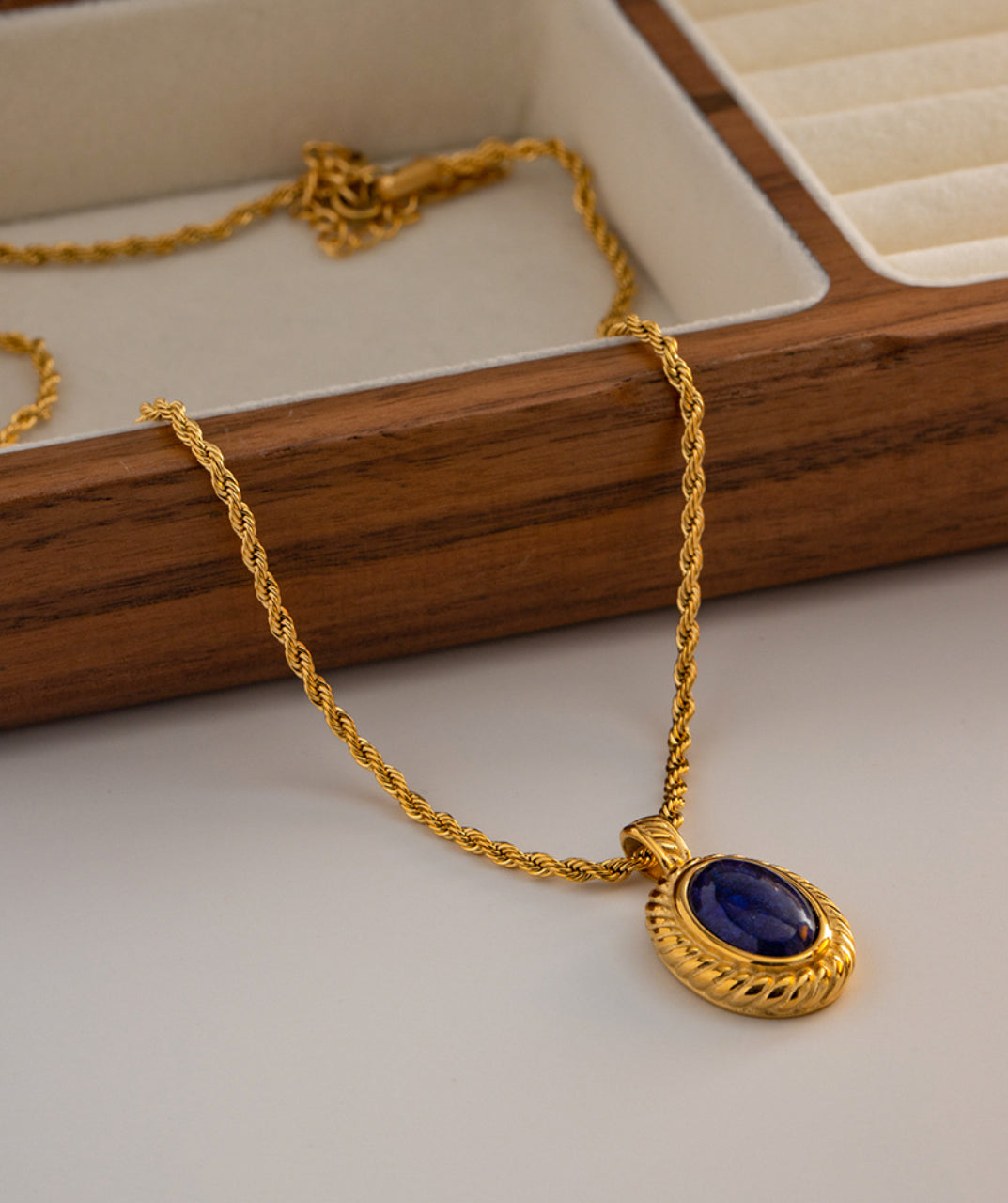 Lapis Lazuli Pendant Necklace