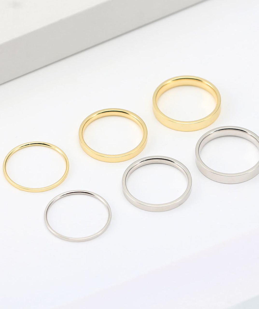 Triple Band Stackable Ring