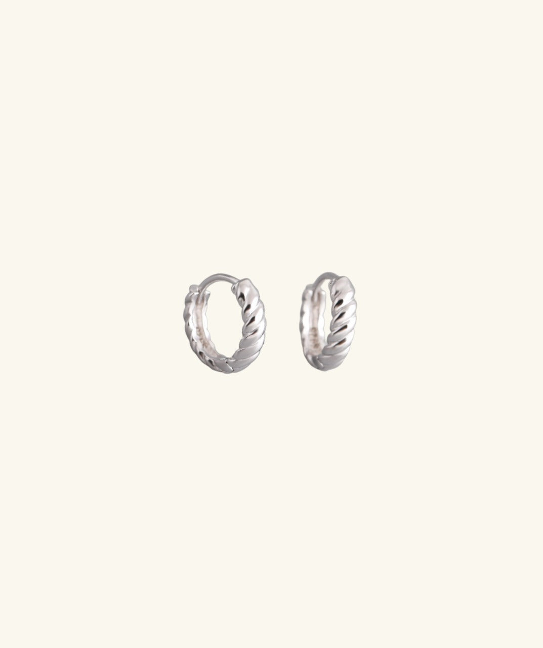 Twist Hoop Earrings