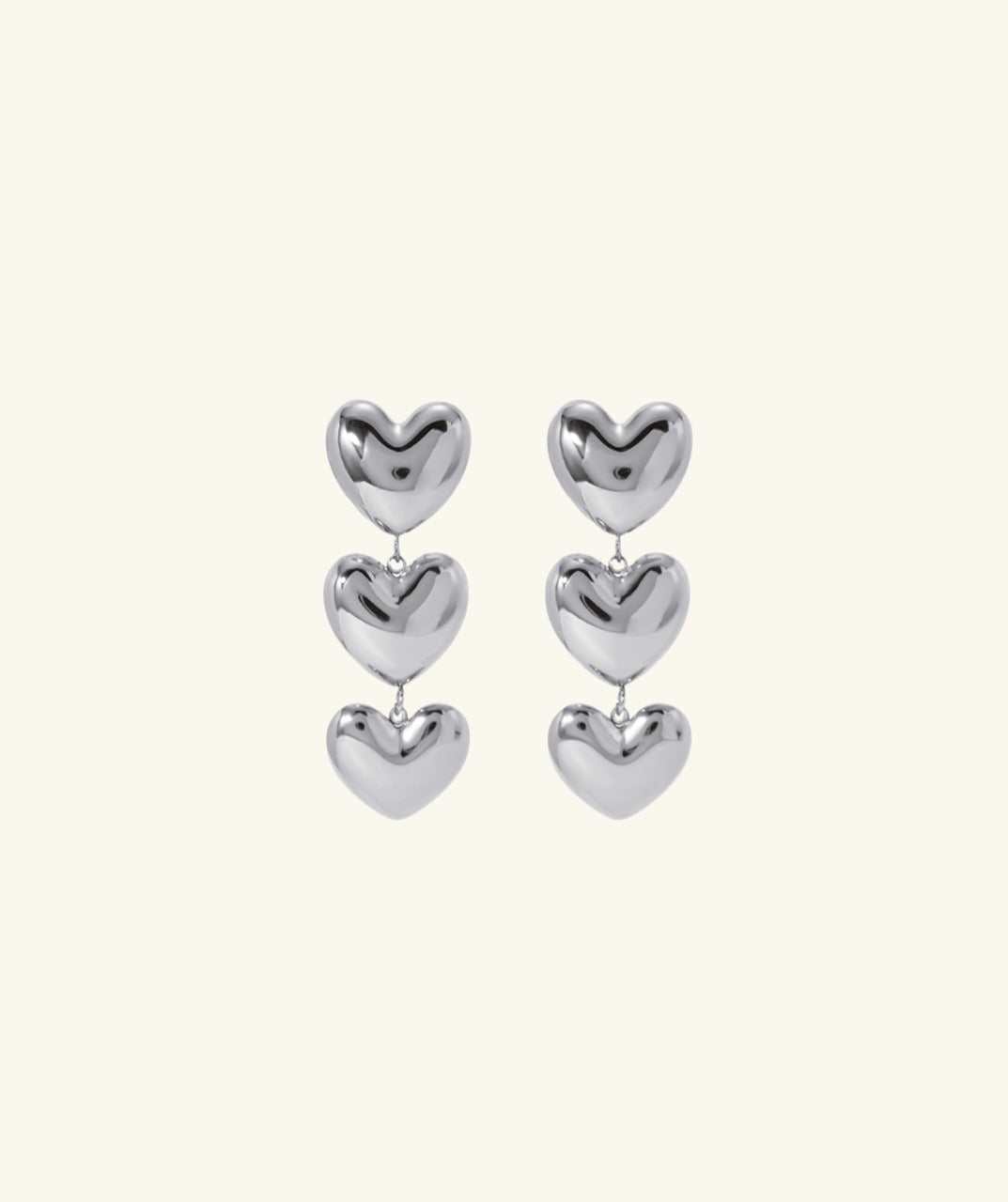 Heart Charm Earrings