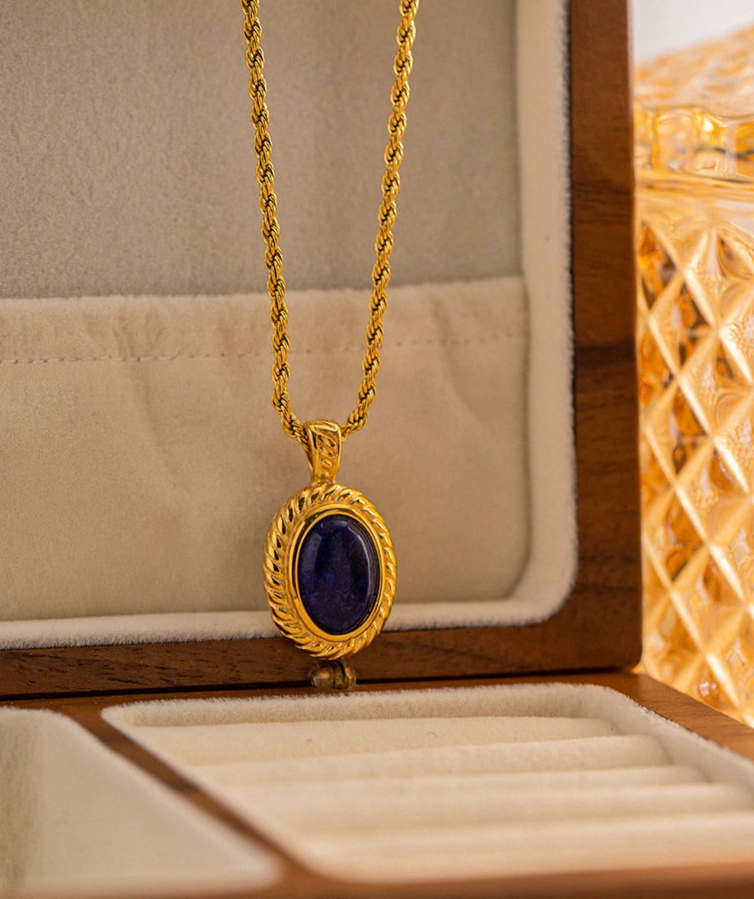 Lapis Lazuli Pendant Necklace