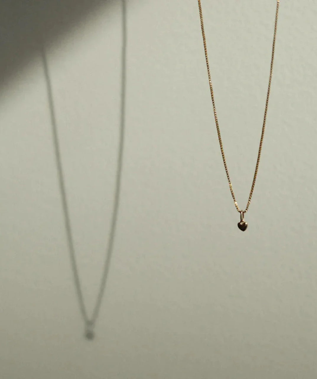 Box Chain Pendant Necklace