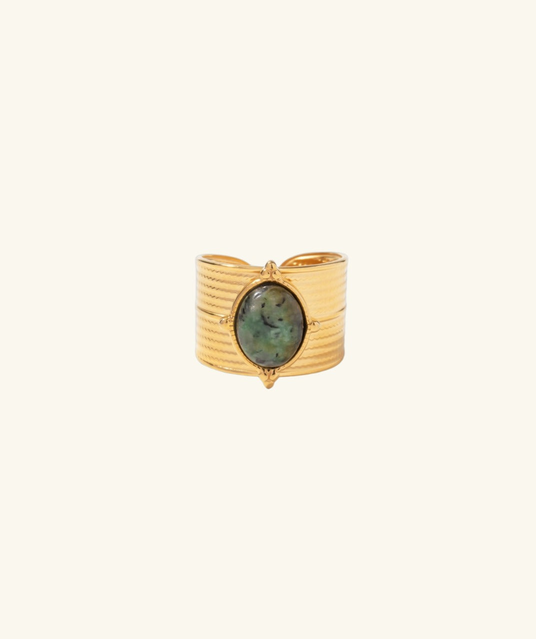 Nature Stone Open Ring