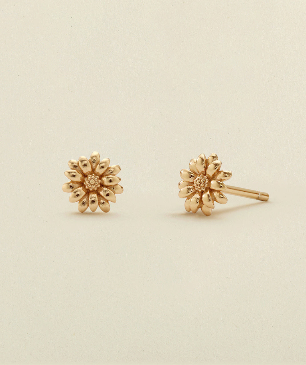 Copper Plated Stud Earrings