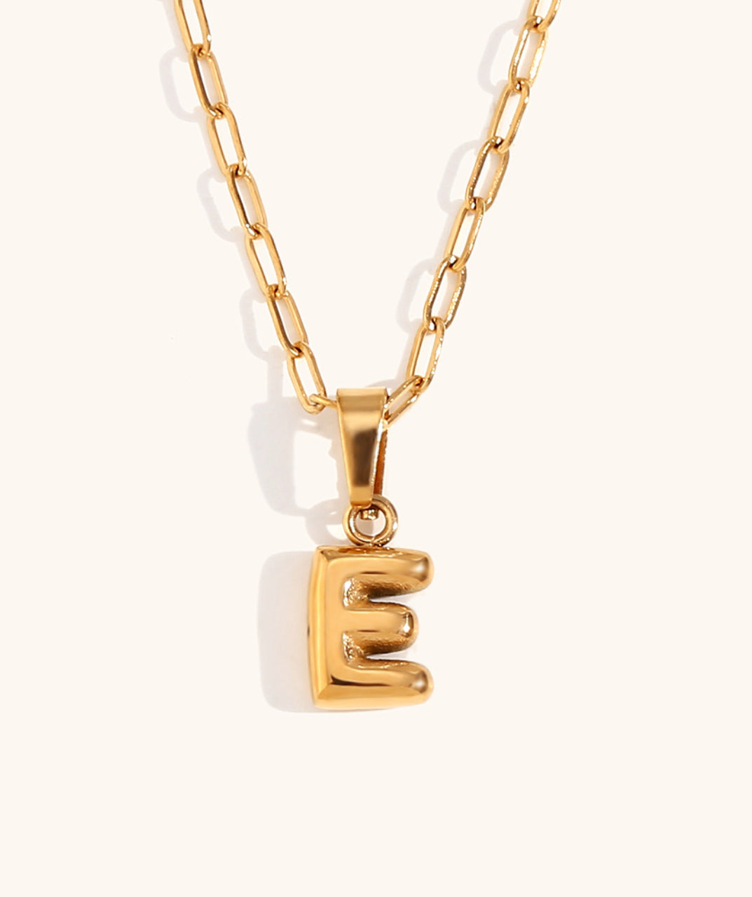 Letter Pendant Necklace