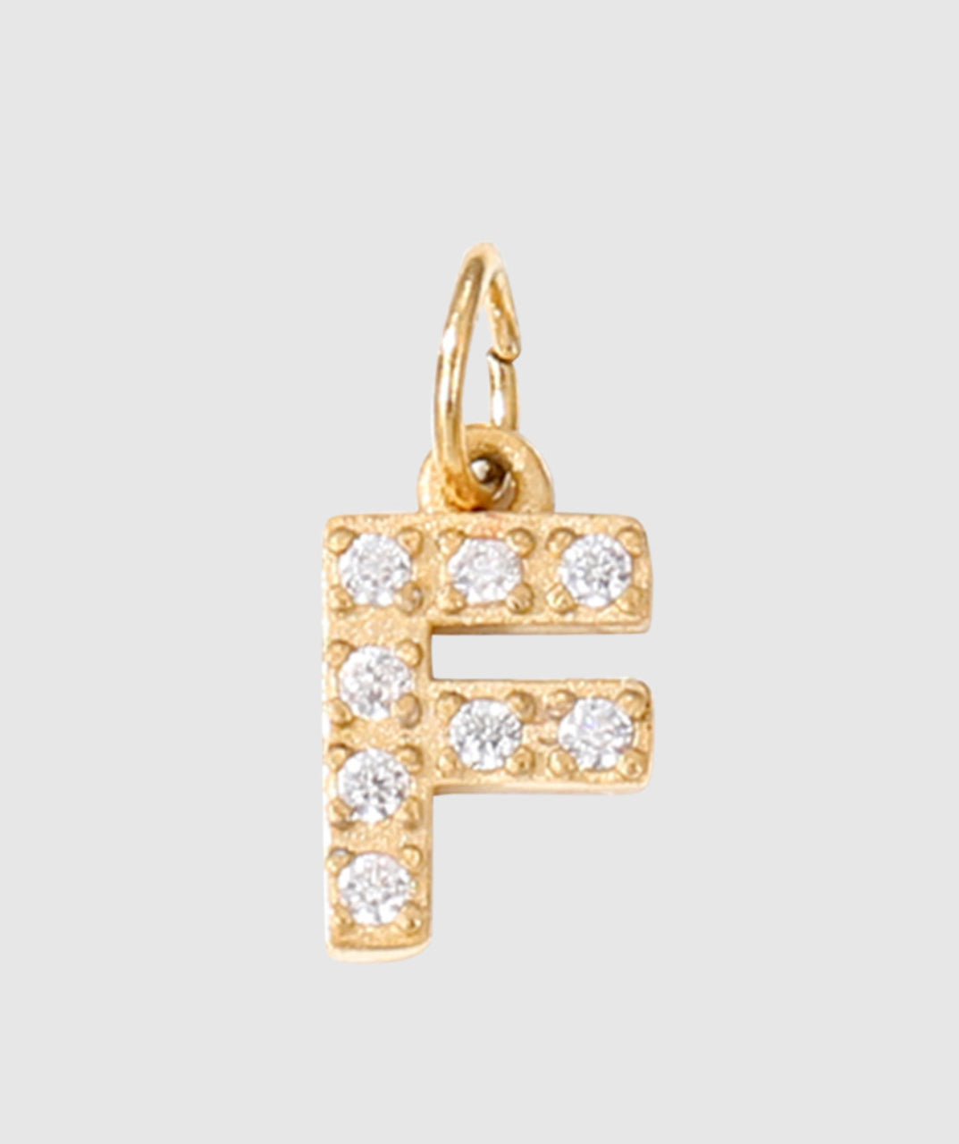 Diamond Letter Charm