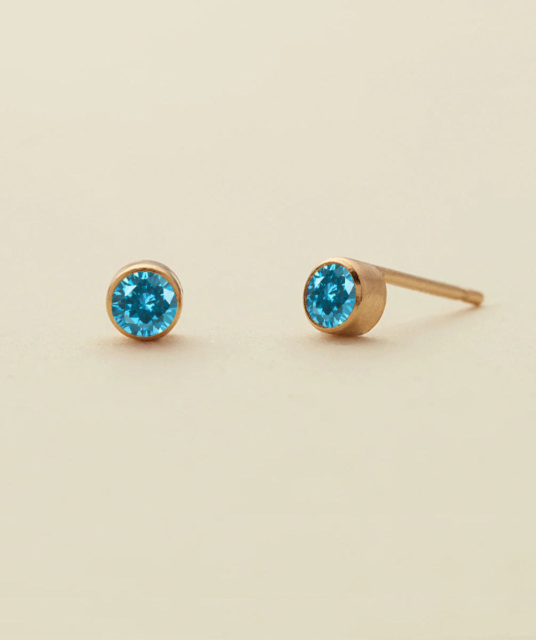 Birthstone Stud Earrings