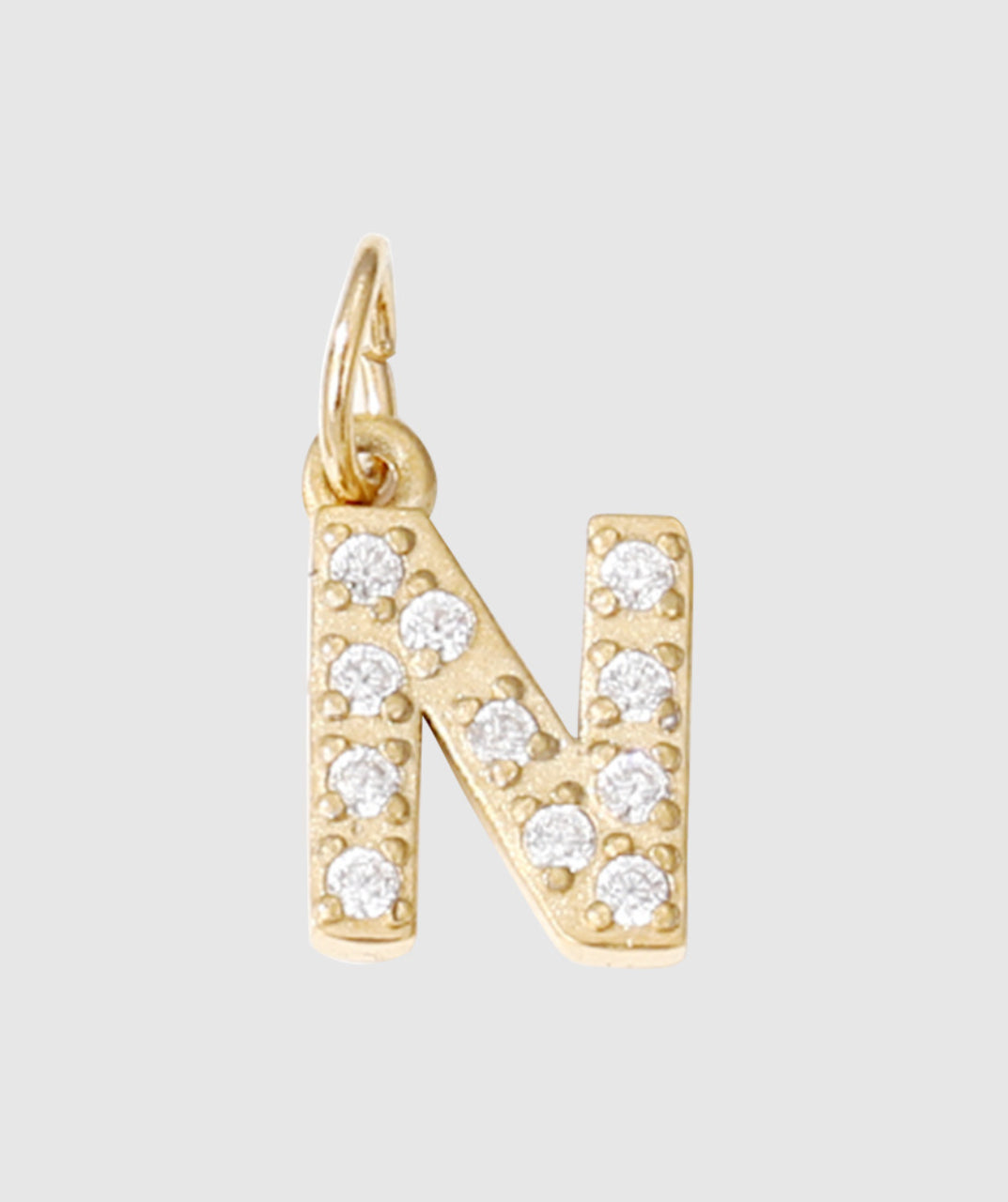 Diamond Letter Charm