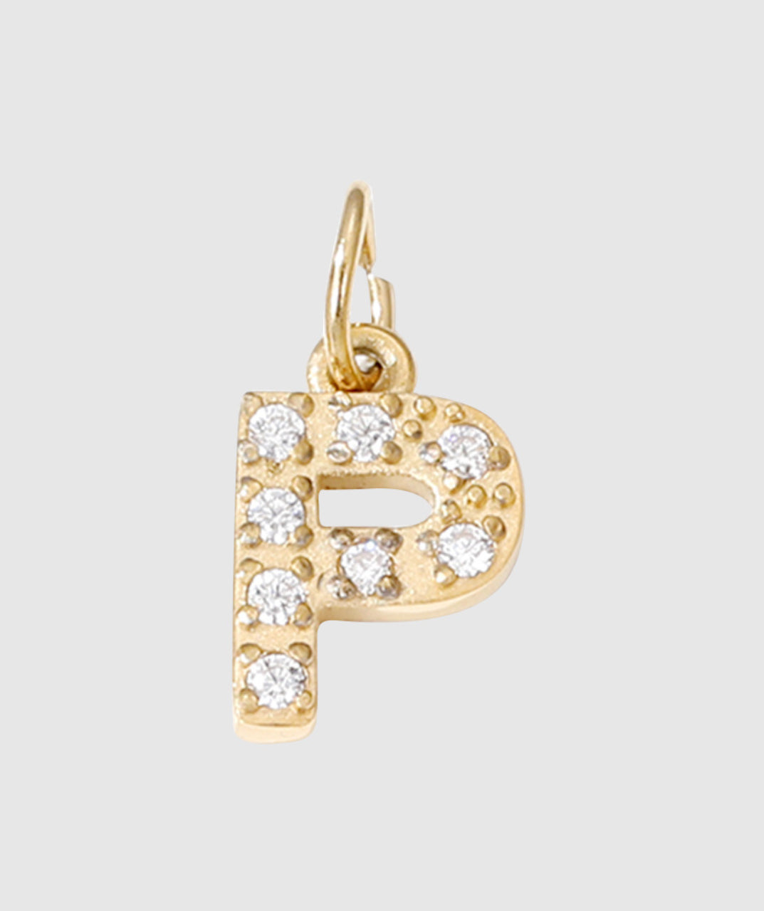 Diamond Letter Charm