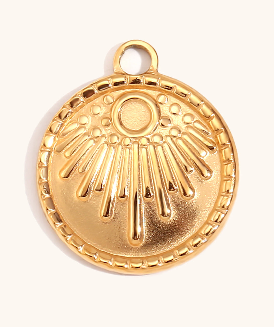 Gold-Plated Charm Necklace