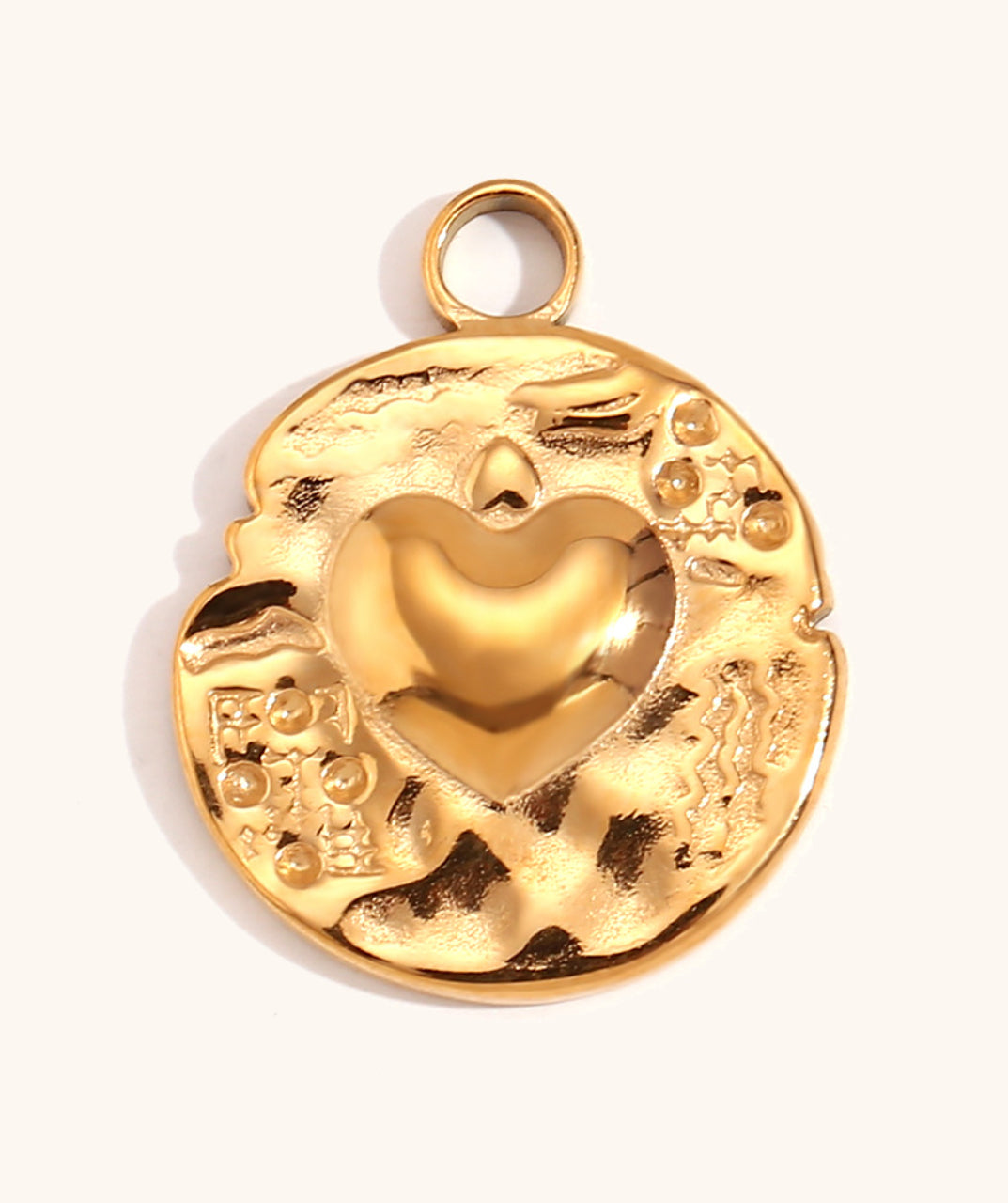 Gold-Plated Charm Necklace