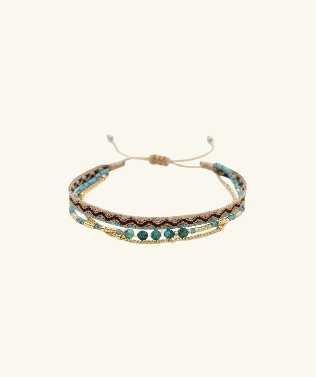 Bohemian Nature Stone Bracelet