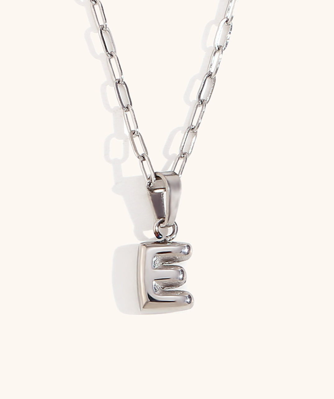 Letter Pendant Necklace