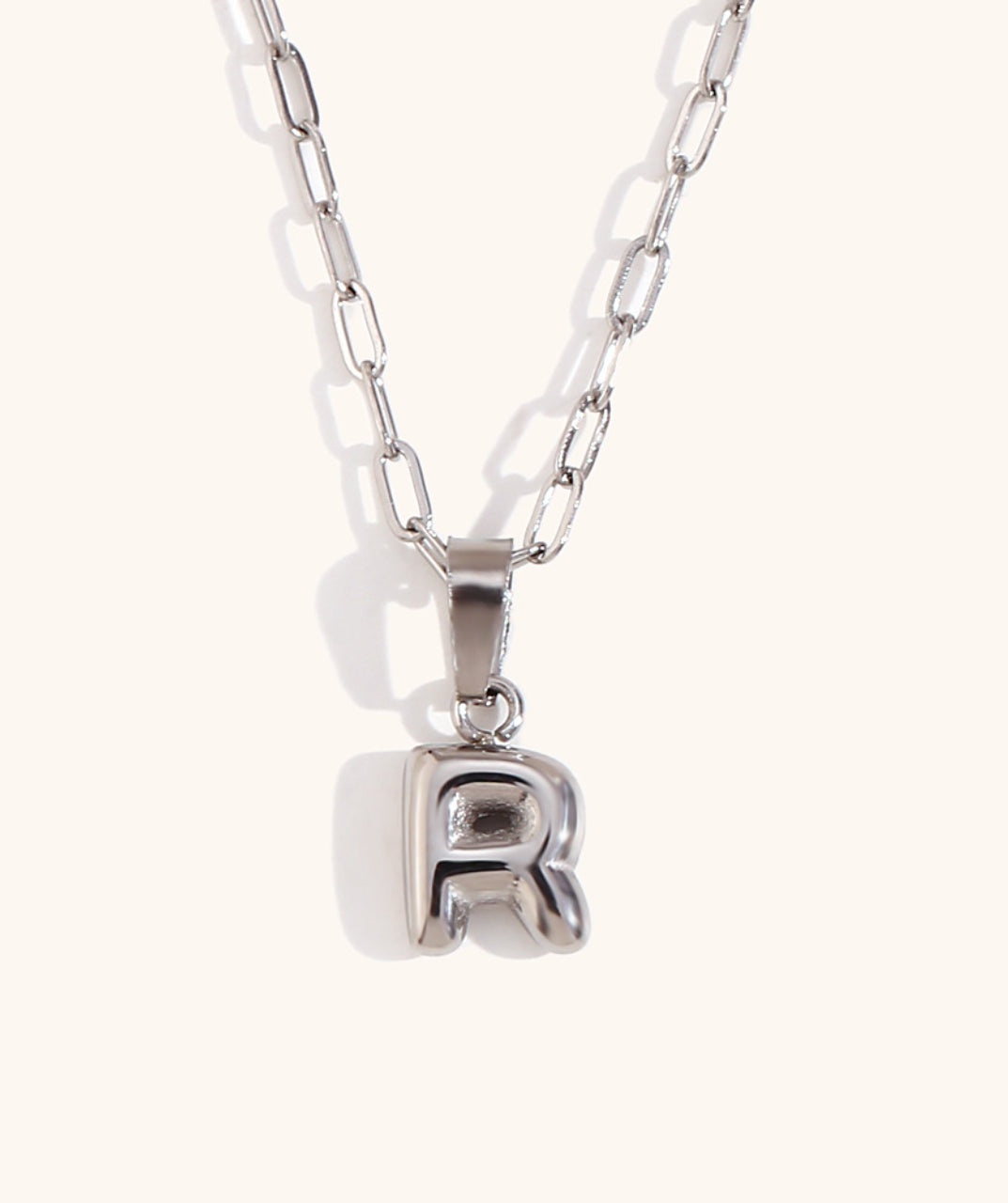 Letter Pendant Necklace