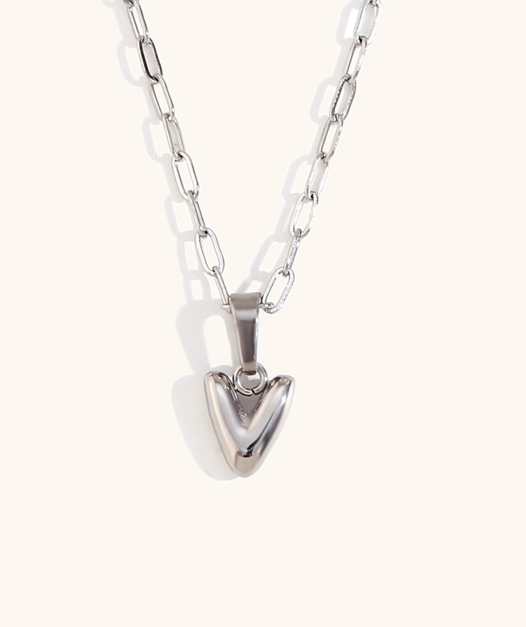 Letter Pendant Necklace